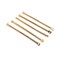 4, 20 or 50 Pieces: KC Gold / Light Gold 40x2mm Simple Minimalist Bar Connectors